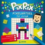 Cover von Pix Rix: Pixelrätsel für Jungs, Einsteiger