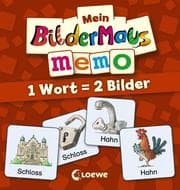 Cover von Mein Bildermaus-Memo - 1 Wort = 2 Bilder