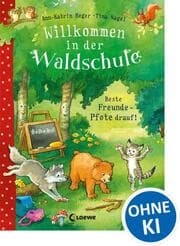 Cover von Willkommen in der Waldschule - Beste Freunde: Pfote drauf!