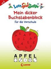 Cover von LernSpielZwerge - Mein dicker Buchstabenblock für die Vorschule