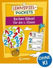 Cover von Lernspiel-Pockets - Rechen-Rätsel für die 1. Klasse