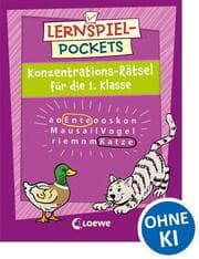 Cover von Lernspiel-Pockets - Konzentrations-Rätsel für die 1. Klasse