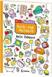 Cover von Mein buntes Such- und Malbuch: Mein Zuhause