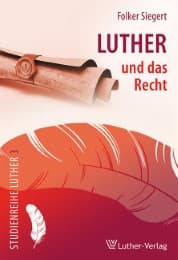 Cover von Luther und das Recht