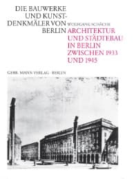 Cover von Architektur und Städtebau in Berlin zwischen 1933-1945