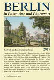Cover von Berlin in Geschichte und Gegenwart