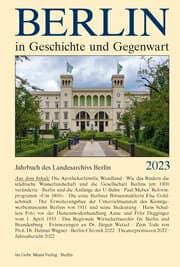Cover von Berlin in Geschichte und Gegenwart