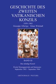Cover von Geschichte des Zweiten Vatikanischen Konzils (1959-1965) III
