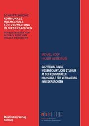 Cover von Das verwaltungswissenschaftliche Studium an der Kommunalen Hochschule für Verwaltung in Niedersachsen