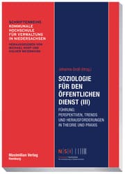 Cover von Soziologie für den öffentlichen Dienst (III)