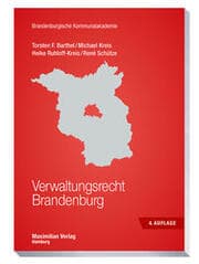 Cover von Verwaltungsrecht Brandenburg