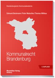 Cover von Kommunalrecht Brandenburg