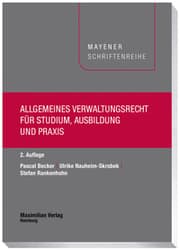 Cover von Allgemeines Verwaltungsrecht für Studium, Ausbildung und Praxis
