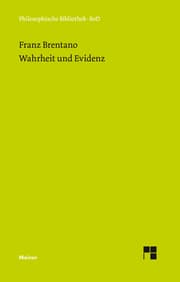 Cover von Wahrheit und Evidenz