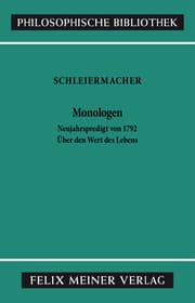 Cover von Monologen