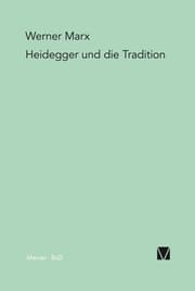 Cover von Heidegger und die Tradition