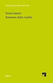Cover von Rousseau, Kant, Goethe