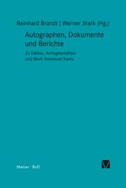 Cover von Autographen, Dokumente und Berichte