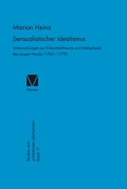 Cover von Sensualistischer Idealismus