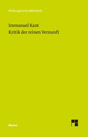 Cover von Kritik der reinen Vernunft