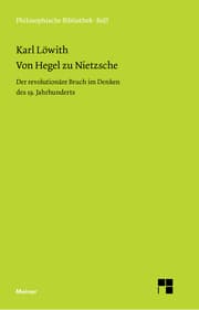 Cover von Von Hegel zu Nietzsche
