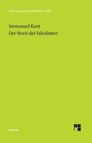 Cover von Der Streit der Fakultäten