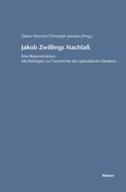 Cover von Jakob Zwillings Nachlass