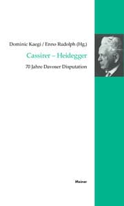 Cover von Cassirer - Heidegger
