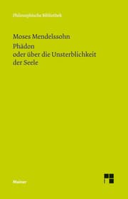 Cover von Phädon oder über die Unsterblichkeit der Seele