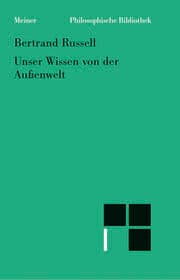 Cover von Unser Wissen von der Außenwelt