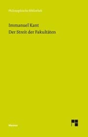 Cover von Der Streit der Fakultäten
