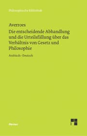 Cover von Die entscheidende Abhandlung und die Urteilsfällung über das Verhältnis von Gesetz und Philosophie