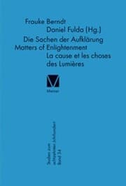 Cover von Die Sachen der Aufklärung