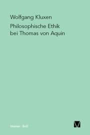 Cover von Philosophische Ethik bei Thomas von Aquin
