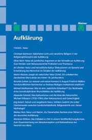Cover von Aufklärung, Band 25: Natur