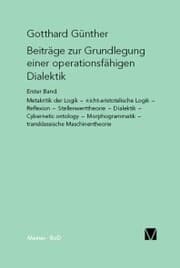 Cover von Beiträge zur Grundlegung einer operationsfähigen Dialektik (I)