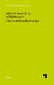 Cover von Über die Philosophie Platons