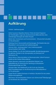 Cover von Aufklärung, Band 26: Gelehrtenrepublik