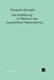 Cover von Die Aufklärung im Rahmen des neuzeitlichen Rationalismus
