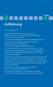 Cover von Aufklärung, Band 27: Winckelmann