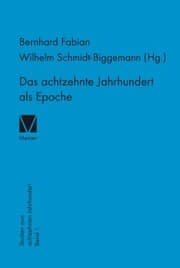 Cover von Das achtzehnte Jahrhundert als Epoche