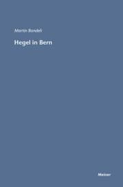Cover von Hegel in Bern