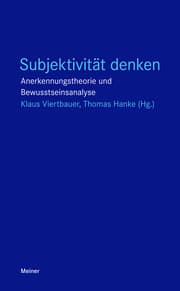 Cover von Subjektivität denken