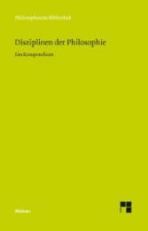 Cover von Disziplinen der Philosophie