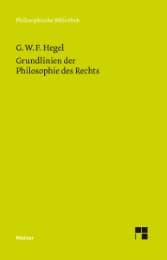 Cover von Grundlinien der Philosophie des Rechts