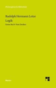 Cover von Logik, Erstes Buch. Vom Denken