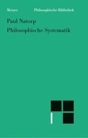 Cover von Philosophische Systematik