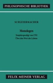 Cover von Monologen