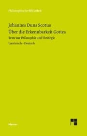 Cover von Über die Erkennbarkeit Gottes