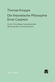 Cover von Die theoretische Philosophie Ernst Cassirers
